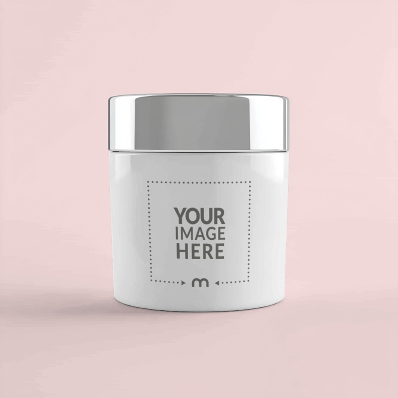 Cosmetic Package Label Mockup for Beauty Product Branding preview image