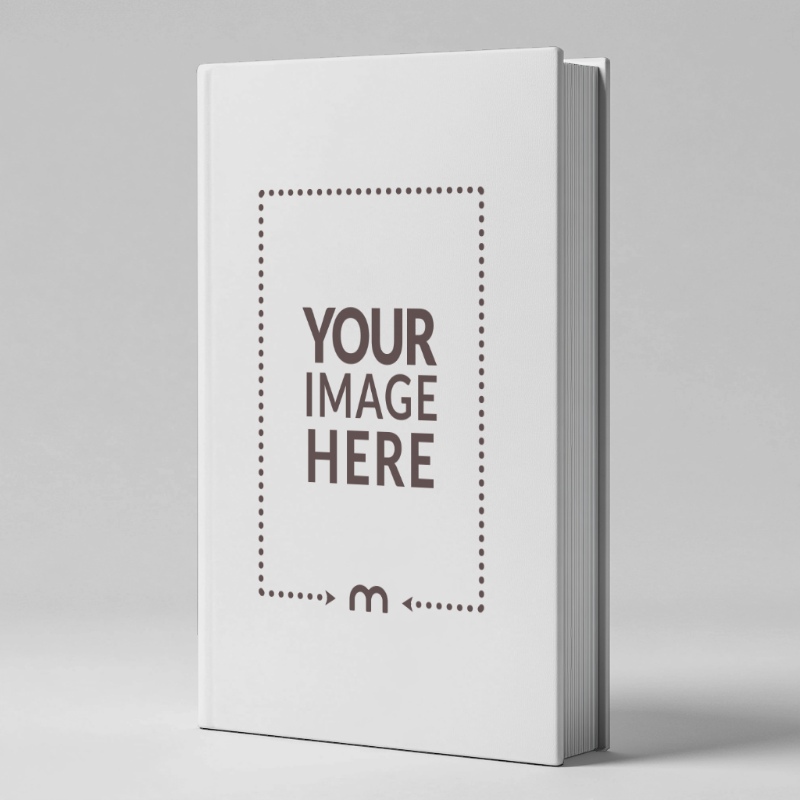 Paperback Book Cover Mockup for Publishing Showcases preview image