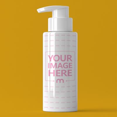 Sunscreen Container Mockup for Skincare Branding