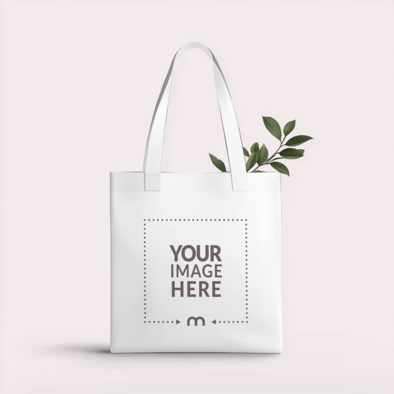 Tote Bag Mockup on Isolated Background for Eco Brands preview image