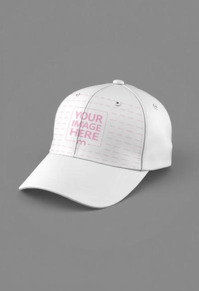Cap Mockup on Isolated Background for Retail Design