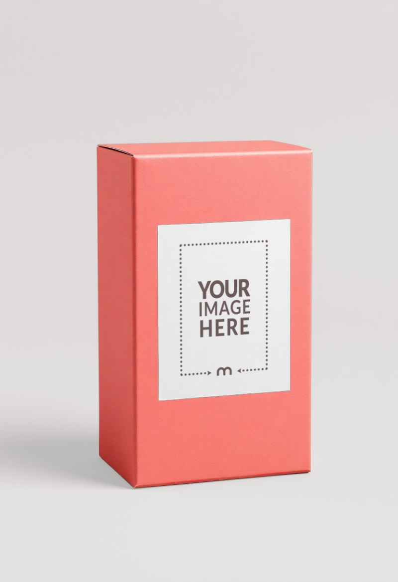 Packaging Label Mockup on Isolated Background preview image