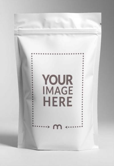 Packaging Mockup on Isolated Studio Background