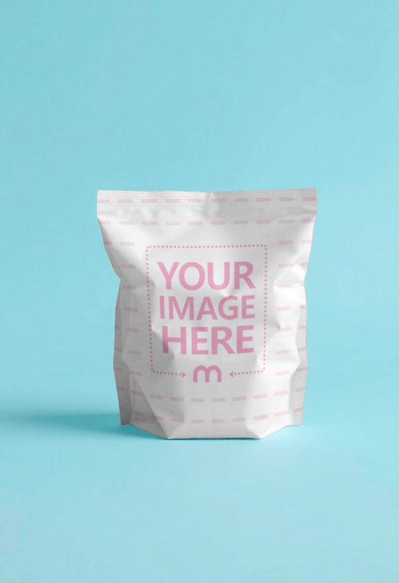 Food Packaging Mockup in Minimal Setting for Modern Products preview image