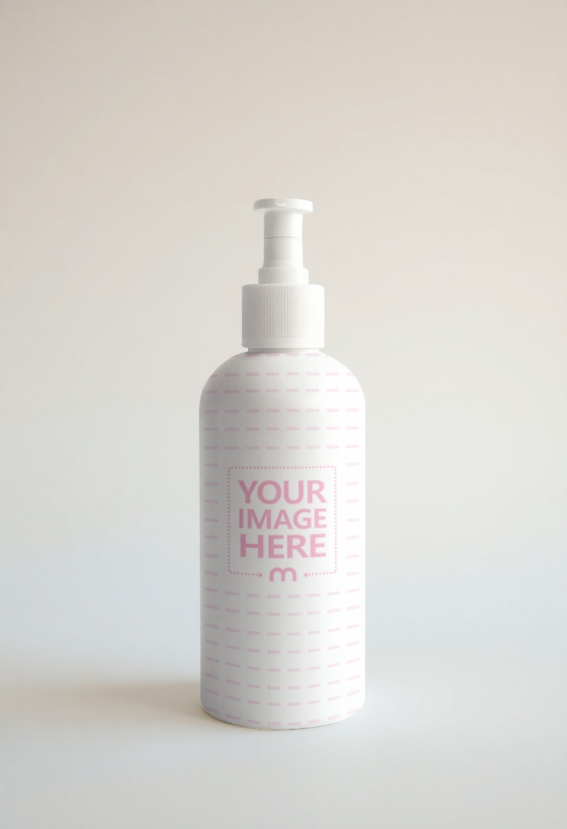 Bottle Mockup on Isolated Background for Product Preview preview image