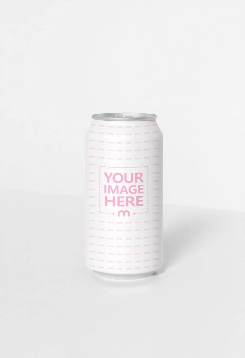 Can Mockup on Isolated Background for Drink or Product Branding preview image
