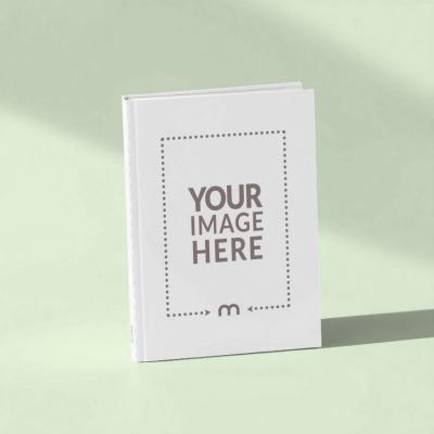 Book Cover Mockup with Soft Green Light for Romantic Novels