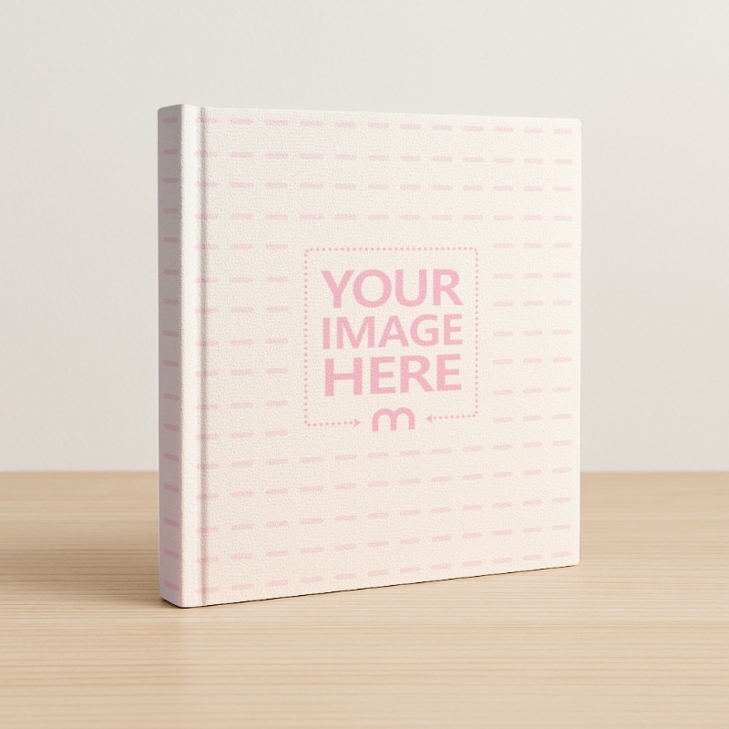 Book Cover Mockup on Wooden Floor for Children Book Cover preview image