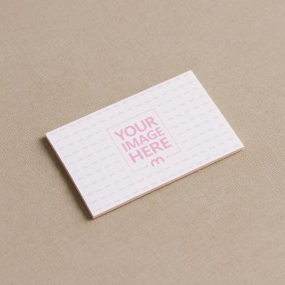 Business Card Mockup on Minimalist Surface