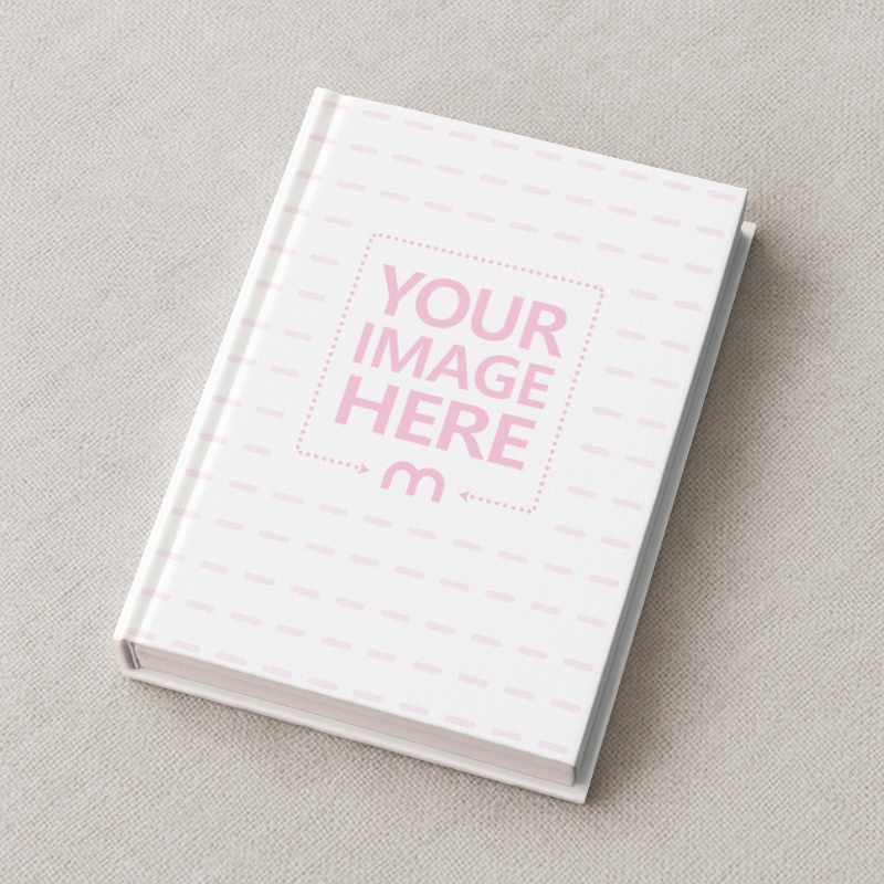 Book Cover Mockup Placed on Fabric Surface preview image