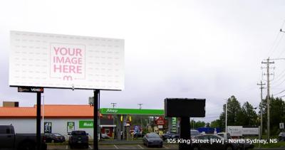 Fuel Station Advertisement Banner Mockup