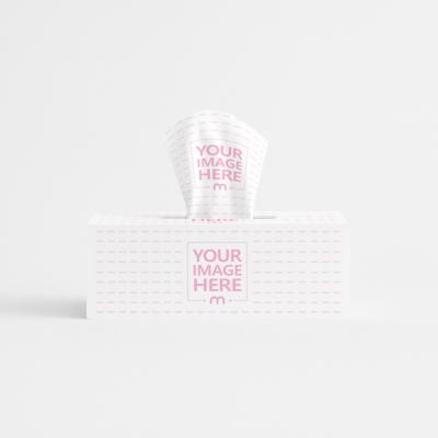 Tissue Box Mockup for Company Branding