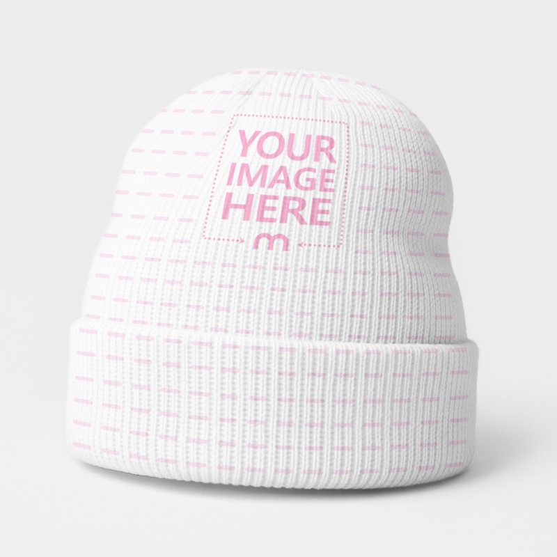 Beanie Mockup for Winter Apparel Product Showcase preview image