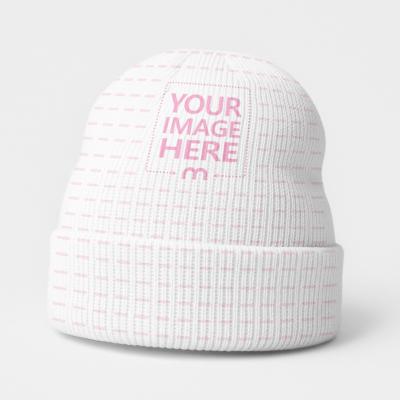 Beanie Mockup for Winter Apparel Product Showcase