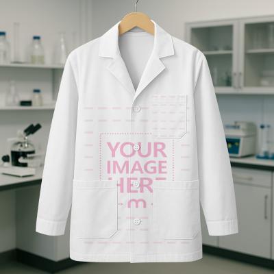 Apron Mockup for Lab-Themed Apparel Display