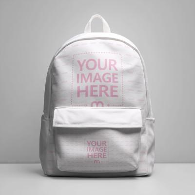 Bag Mockup Centered in Minimal Scene for Fashion Branding