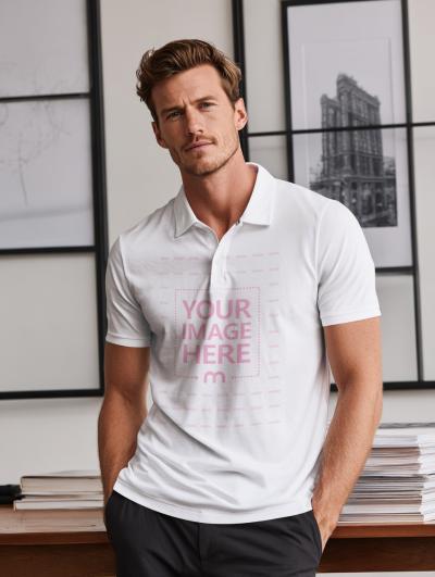 Shirt Mockup for Corporate Events Design Showcase