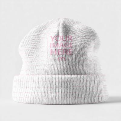 Beanie Mockup on Isolated Background for Minimal Designs