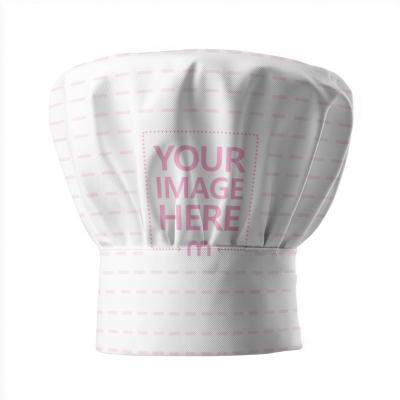 Chef Hat Mockup for Culinary Uniform Branding