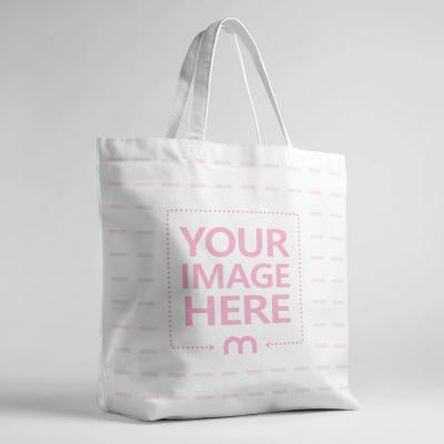 Side View Tote Bag Mockup for Eco Brands