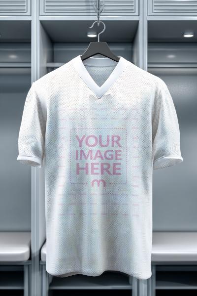Jersey Shirt Mockup for Sports Team Apparel Branding