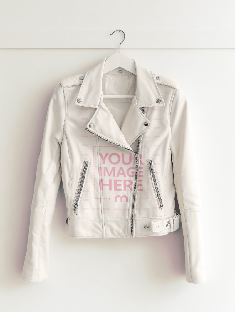 Women’s Jacket Mockup for Boutique Fashion Promotion preview image