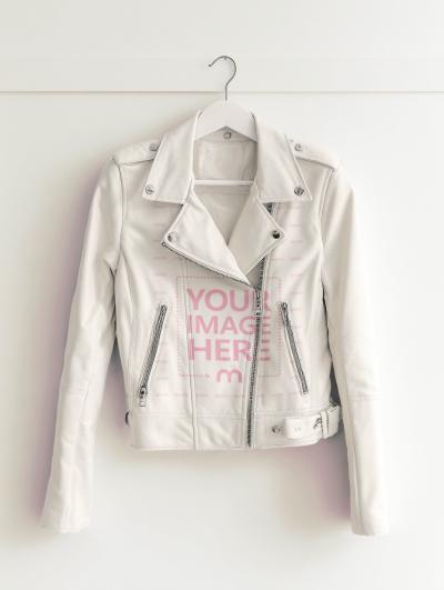 Women’s Jacket Mockup for Boutique Fashion Promotion