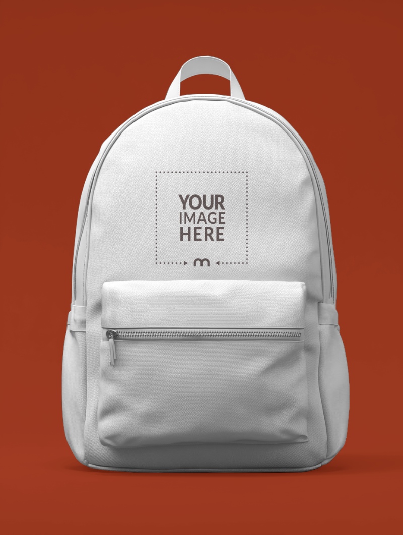 Backpack Mockup on Isolated Background for Travel Gear Design preview image