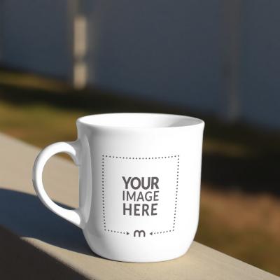 Coffee Mug Mockup Outdoor for Lifestyle Branding