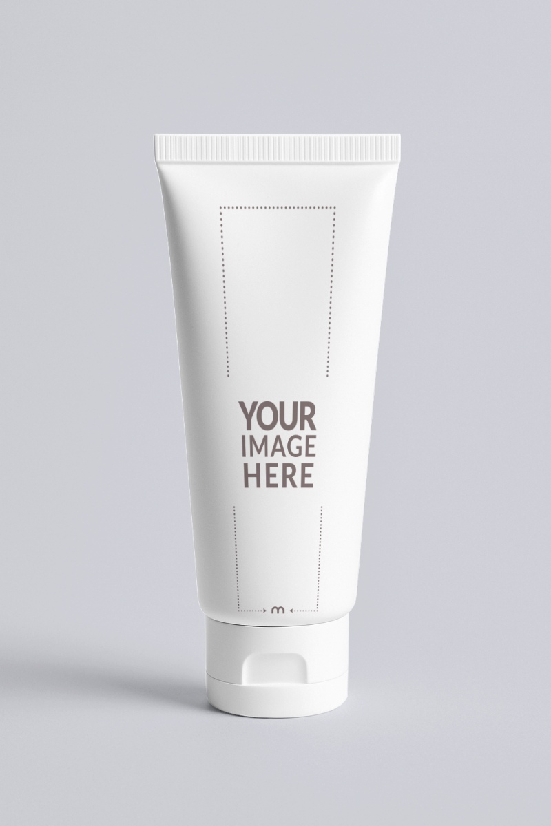 Conditioner Tube Packaging Mockup for Haircare Brands preview image
