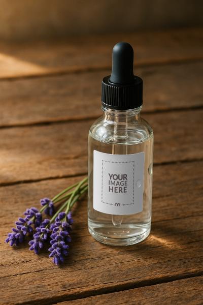 Dropper Bottle Mockup for Perfume Product Design