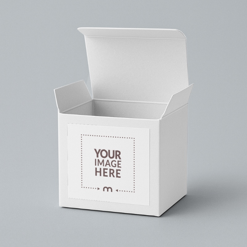 Open Packaging Box Mockup for Cosmetic Product Display preview image