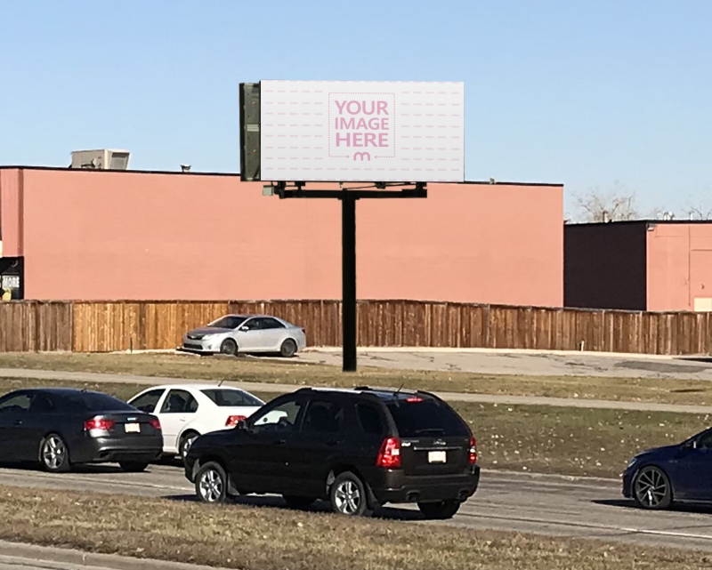 Highway Billboard Mockup for Automotive Brand Marketing preview image