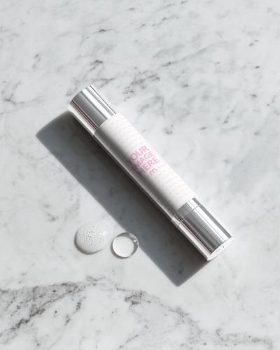 Tube Bottle Mockup on Marble Floor for Luxury Skincare Packaging