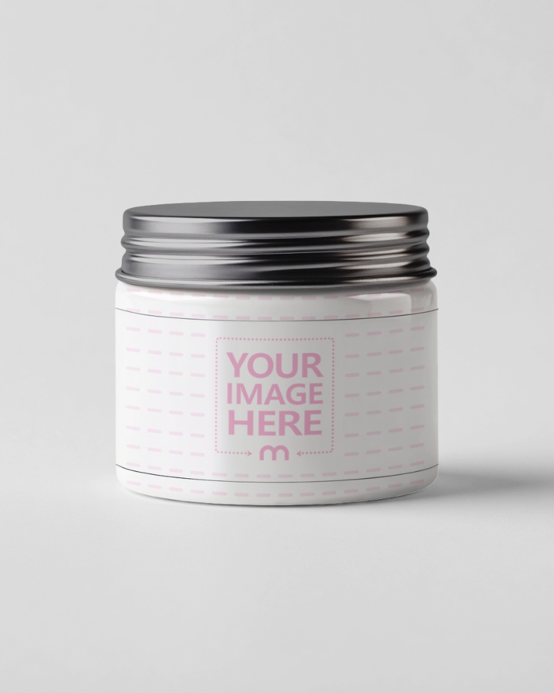 Bottle Mockup on White Background for Cosmetic Product Branding preview image