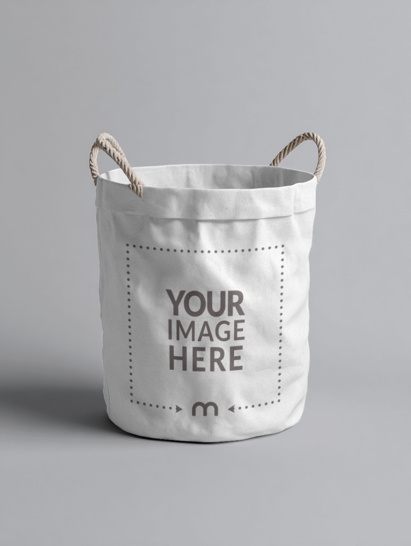 Laundry Bag Mockup in Isolated Background for Branding Laundry Bag Mockup in Isolated Background for Branding preview image
