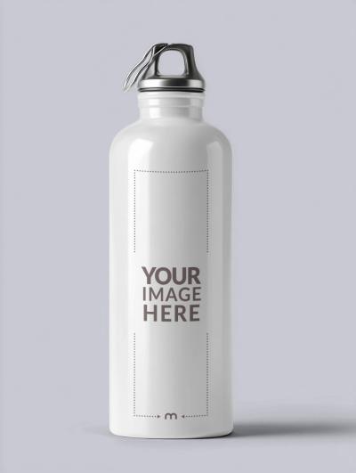 Water Bottle Mockup for Fitness and Lifestyle Branding