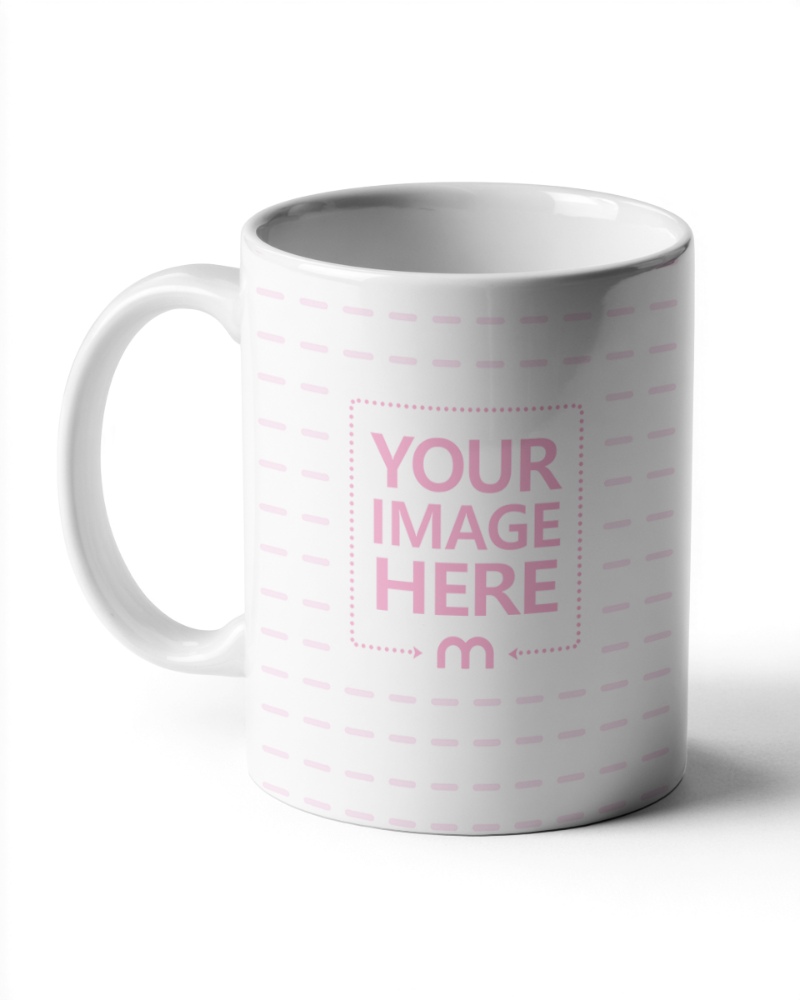 Coffee Mug Mockup on Minimalist Studio Scene preview image