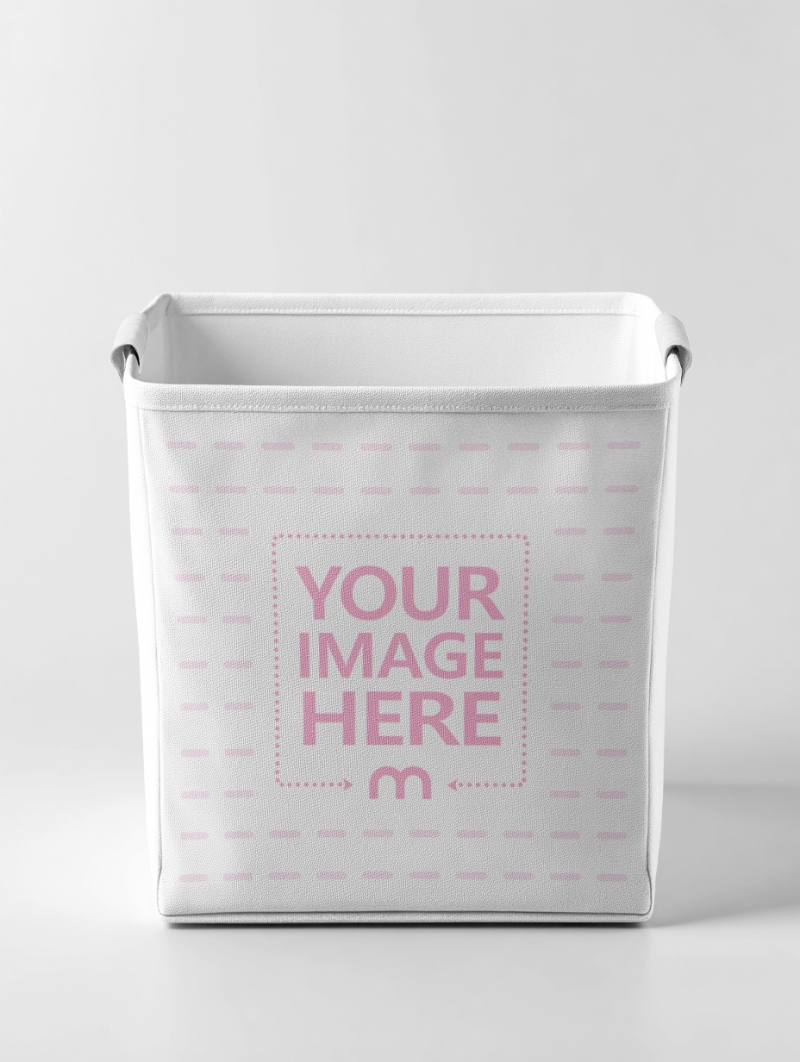 Laundry Bag  Mockup on Isolated White Background preview image