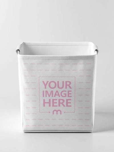 Laundry Bag  Mockup on Isolated White Background