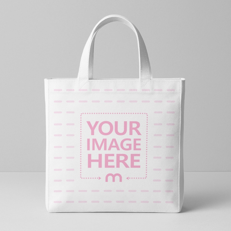 Tote Bag Mockup on Isolated White Background preview image