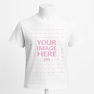 T-Shirt Mockup on Mannequin for Studio Apparel Design