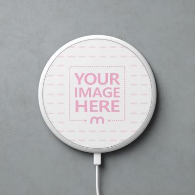 Magsafe Mockup on Neutral Background