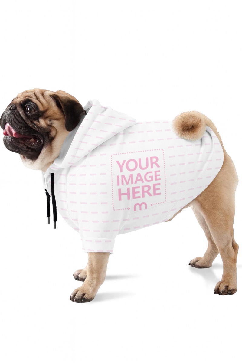 Dog Apparel Mockup on Isolated Background preview image