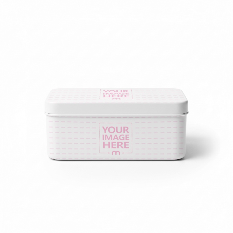 Lunch Box Mockup on Isolated Background for Christmas Gift preview image