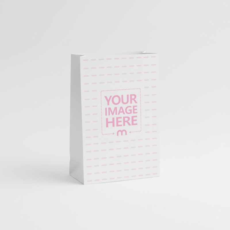 Paper Packaging Mockup on Isolated Background for Christmas Gifts preview image