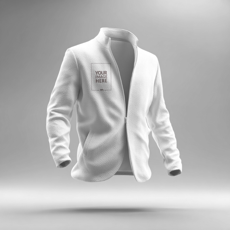 Jacket Emblem Logo Mockup on Isolated Background preview image