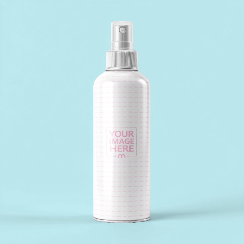 Spray Bottle Mockup on Isolated Background preview image