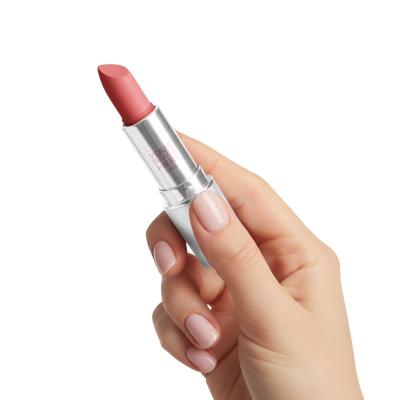 Lipstick Mockup Held in Hand on White Background in Minimal Style