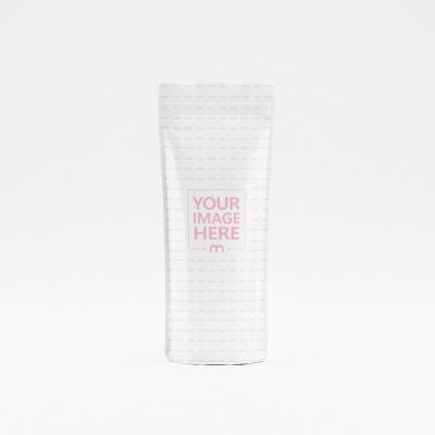 Front View Ziplock Pouch Mockup with Gentle Soft Lighting